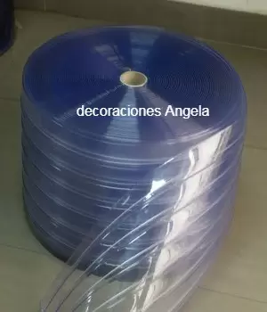 cortina de lamas pvc ribeteado