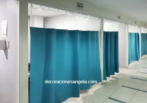 Cortinas antibacterianas para hospitales
