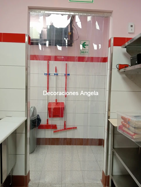 cortinas de lamas pvc industriales