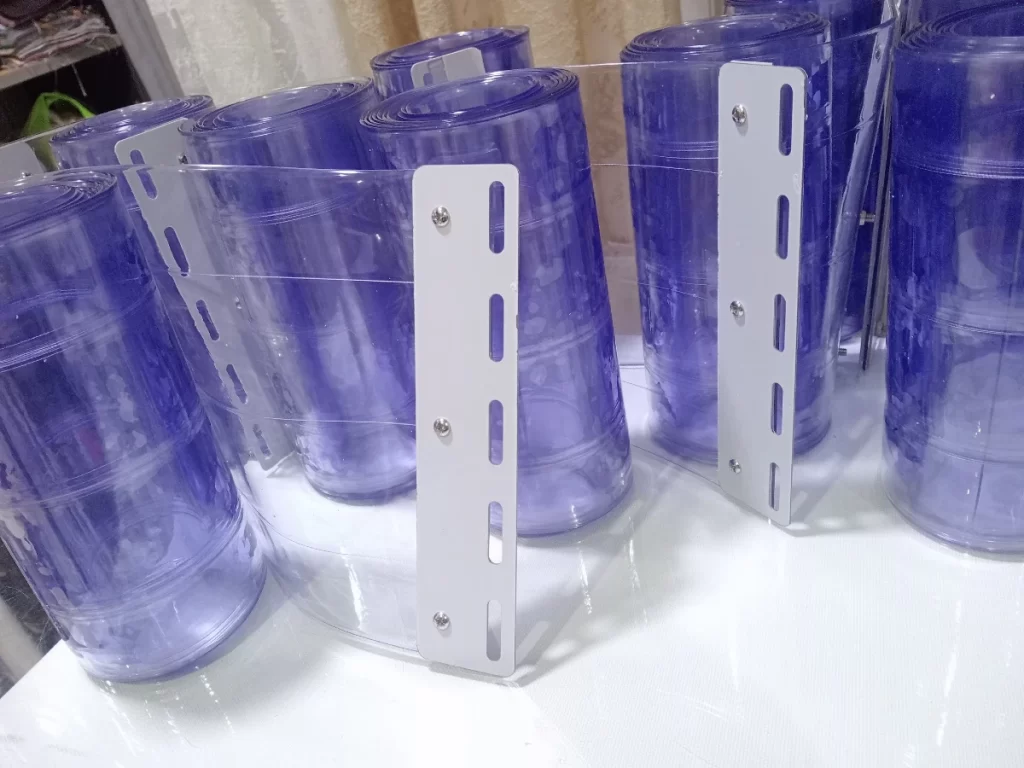 cortina de lamas pvc reforzada