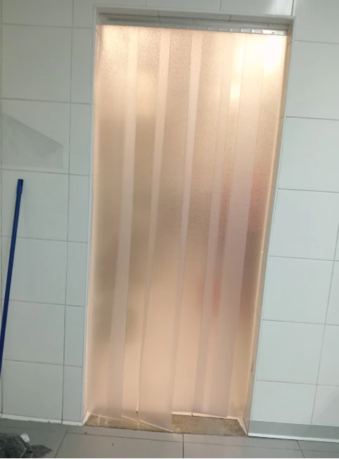 cortina de pvc pavonado