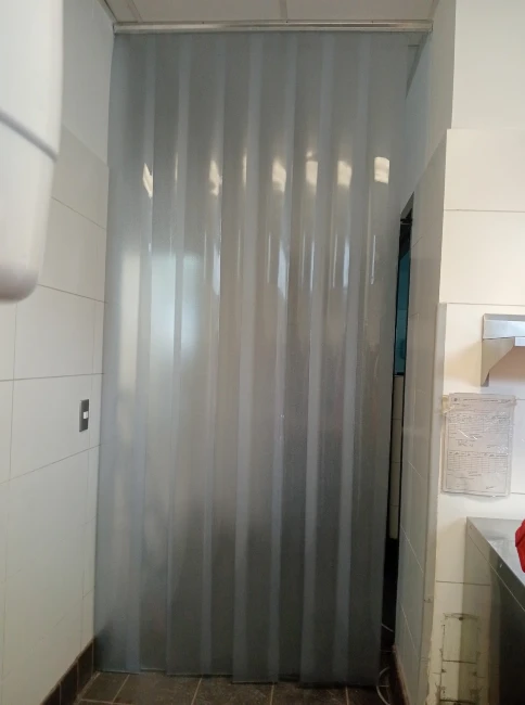 cortina de pvc arenado